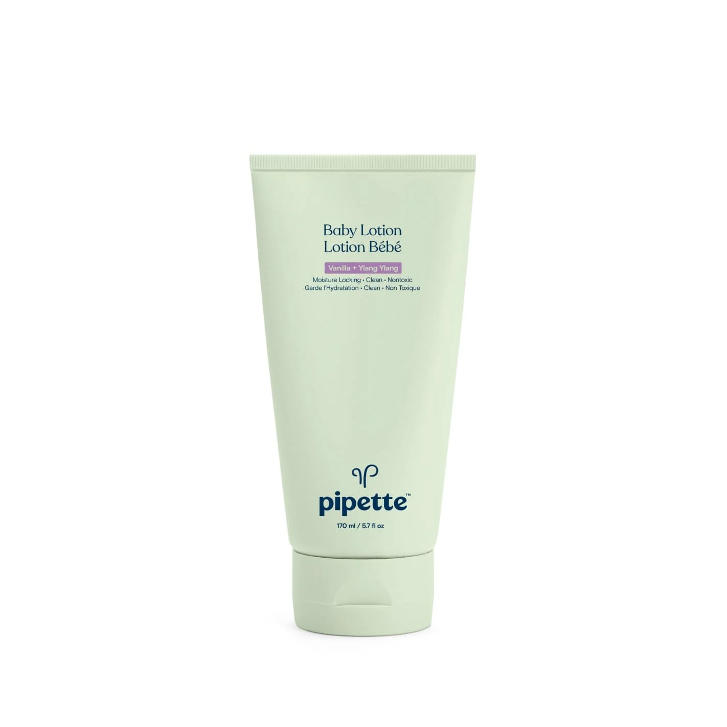 Pipette Baby Lotion 117ml – Hypoallergenic, Plant-Derived Moisturizer for Delicate Skin