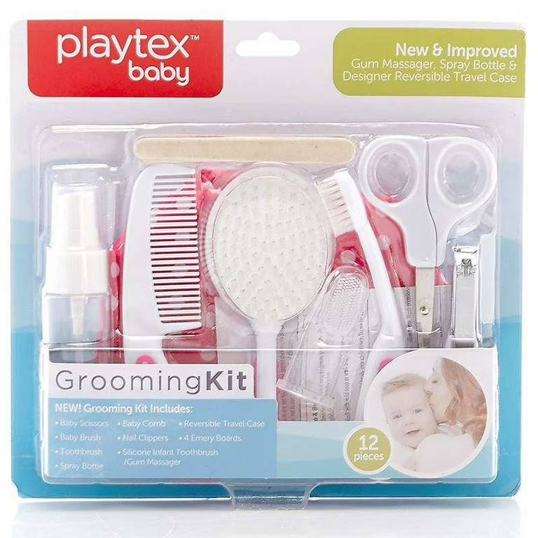 Playtex Baby Grooming Kit – Complete Hair & Nail Care Set for Newborns