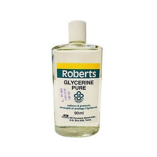 Roberts Glycerine Pure 90ml – Natural Skin Moisturizer for Smooth & Hydrated Skin