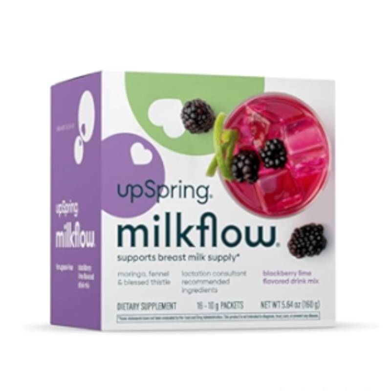 Upspring Milkflow Berry Flavoured Drink Mix – Lactation Supplement for Nursing Moms