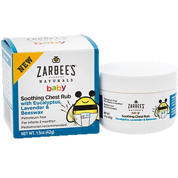 Zarbee’s Baby Soothing Chest Rub – Eucalyptus & Lavender Balm
