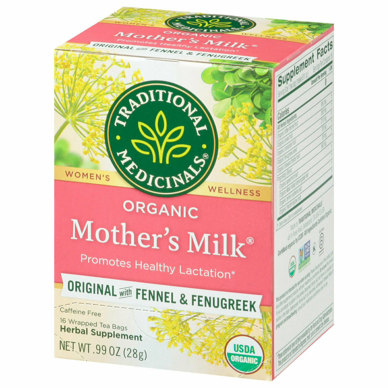 Traditional Medicine Organic Mother Milk (Lactation Support Tea)