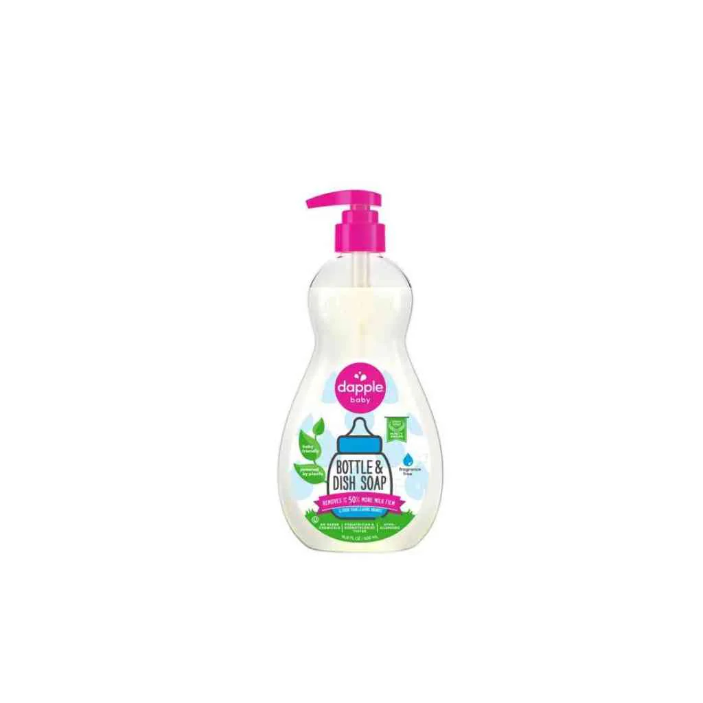 Dapple Baby Bottle & Dish Soap – Fragrance-Free & Lavender Options