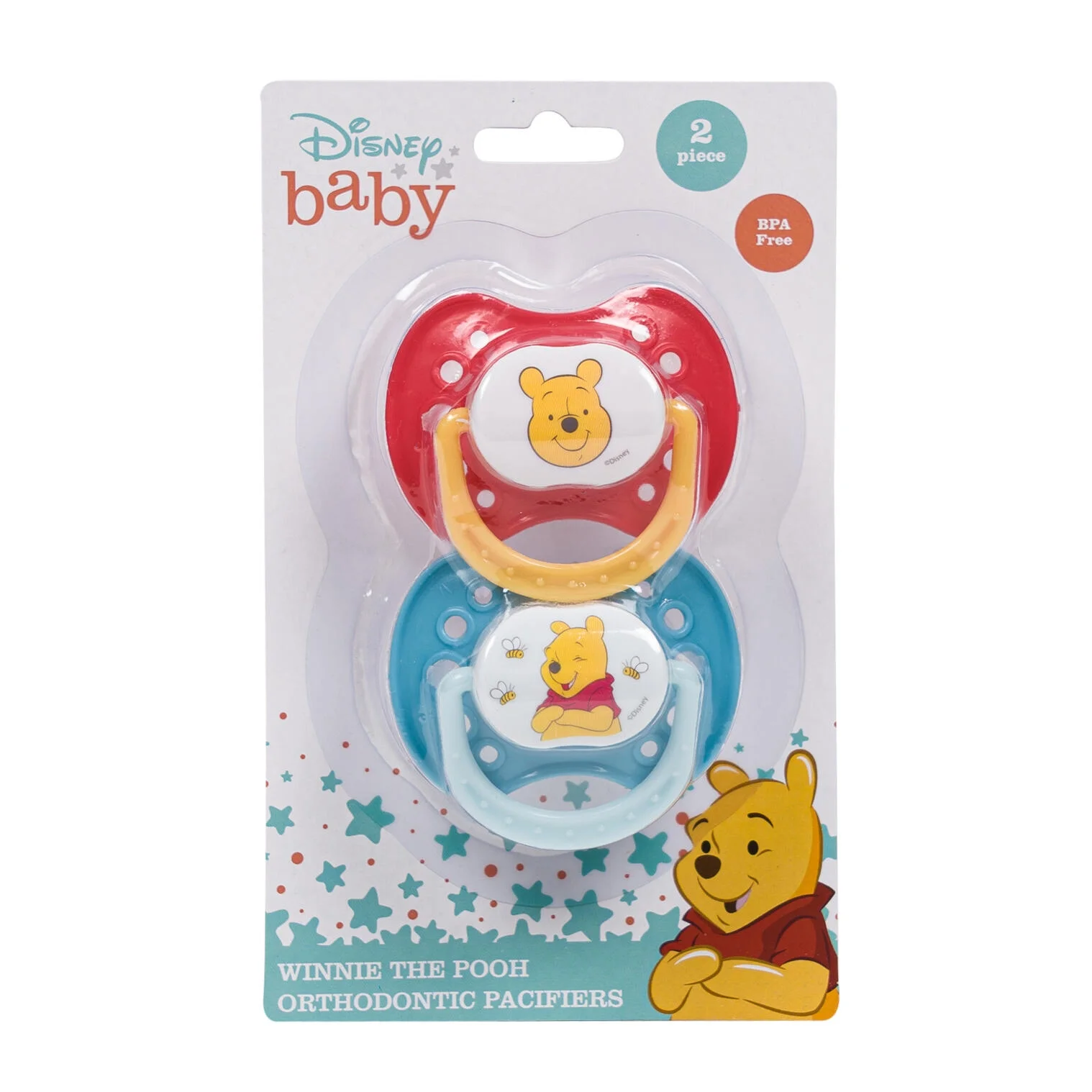 Disney Baby Winnie The Pooh Orthodontic Pacifiers – 4 Pack