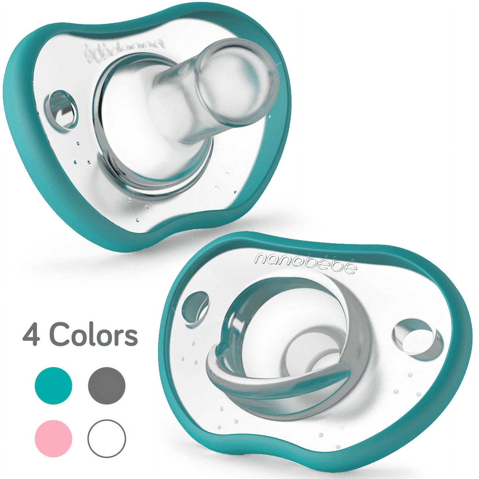 Nonobebe Flexy Pacifier – Ultra-Soft Silicone (Stage 1 & Stage 2 Options)