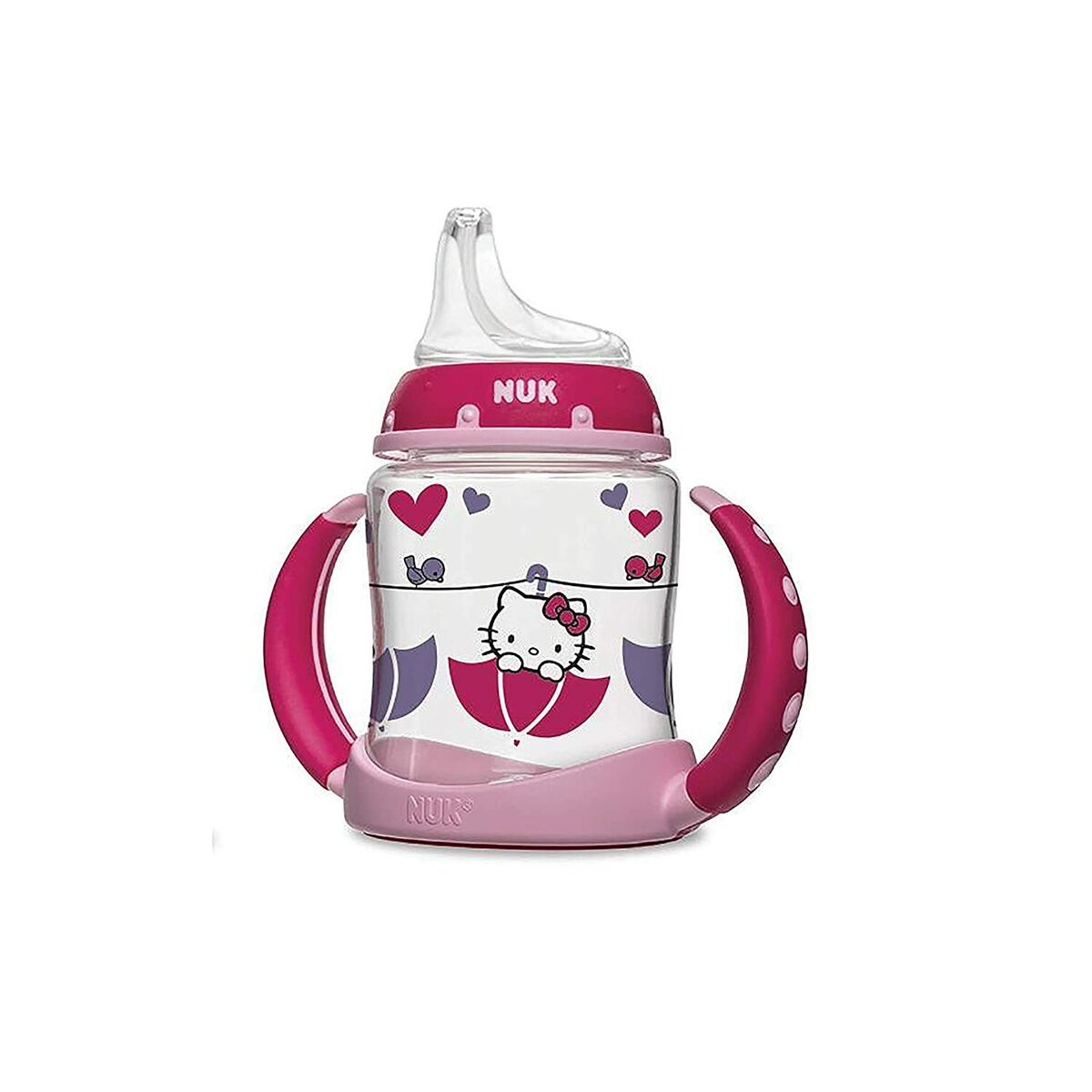 NUK Learner Cup – Soft Spout Training Cup with Handles (6m+)