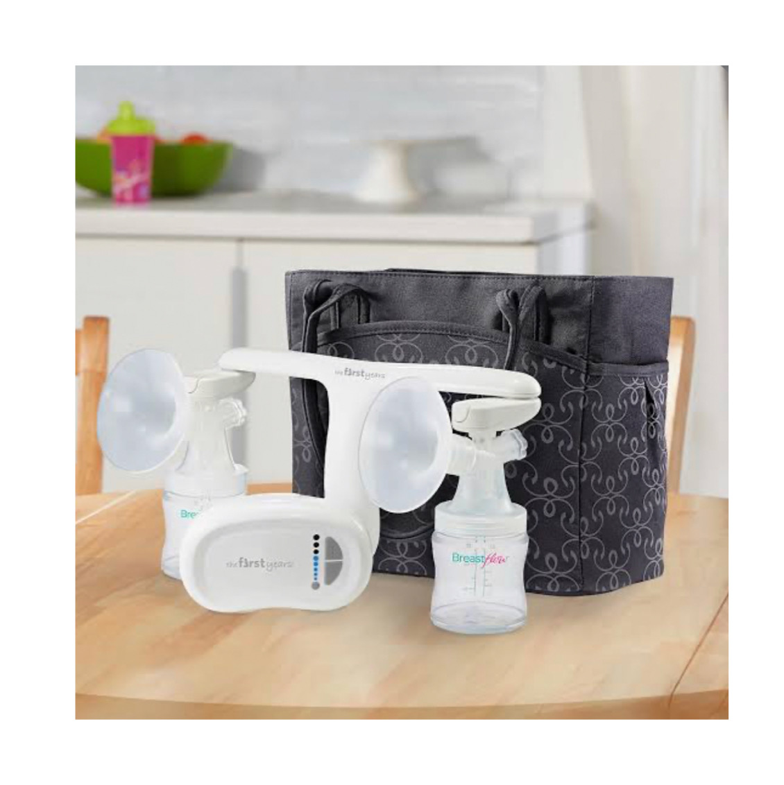 Quiet Expression Double Electric Breast Pump – Compact, Quiet & Efficient (by The First Years)