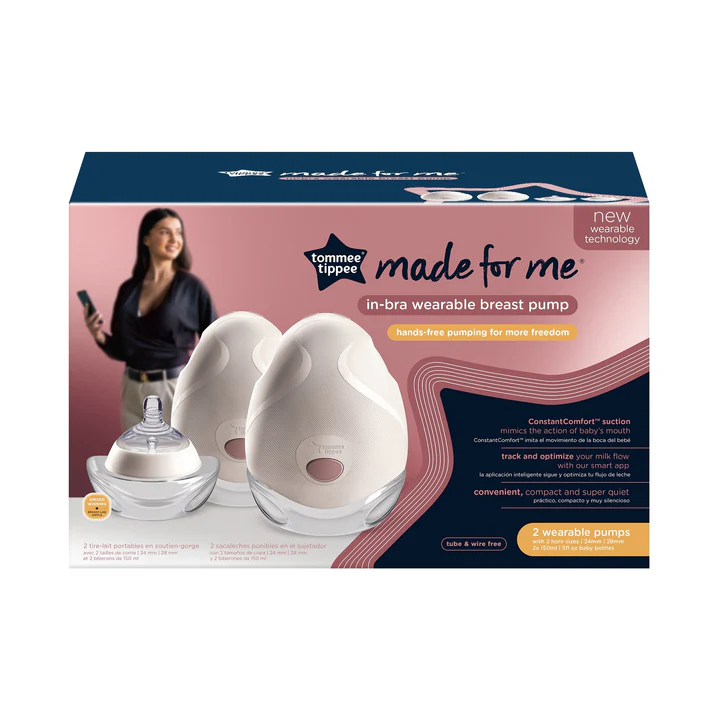 Tommee Tippee In-Bra Wearable Breast Pump – Hands-Free, Discreet & Smart Pumping