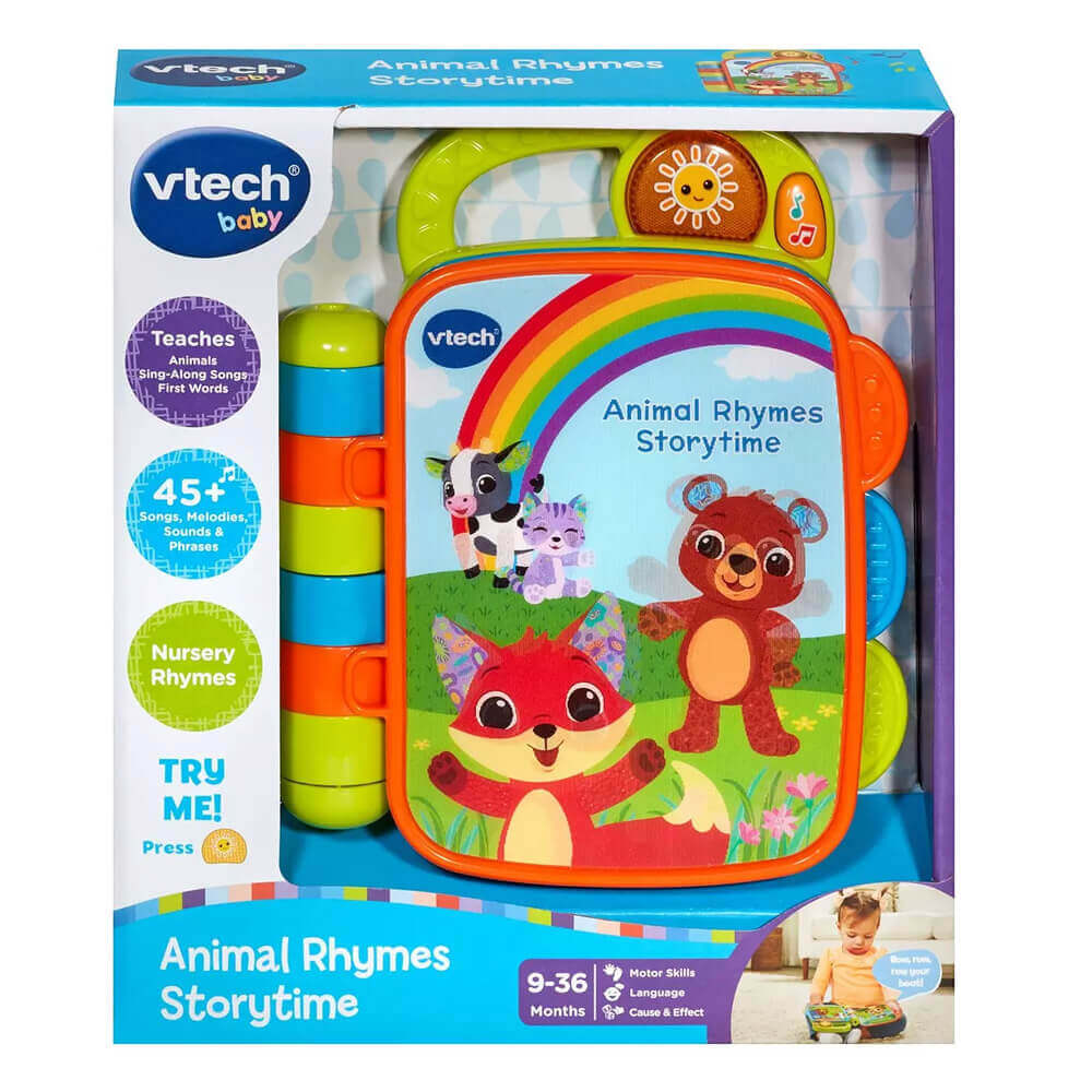 VTech Animal Rhymes Story Time – Interactive Learning with Songs & Animal Sounds