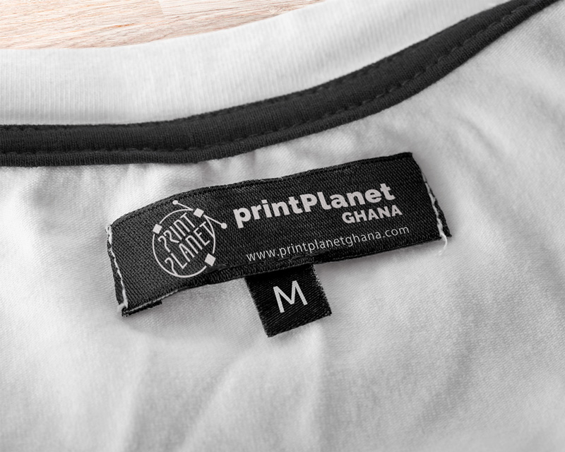 Print Planet Ghana | Custom Clothing Tag Labels – Fashion Identity & Care Labels Description