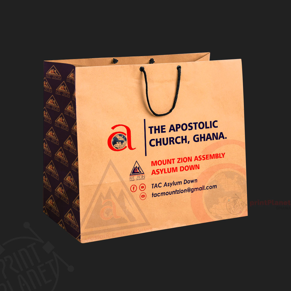 Print Planet Ghana | Paper Bag Printing & Branding – Eco-Friendly Custom Packaging Solutions
