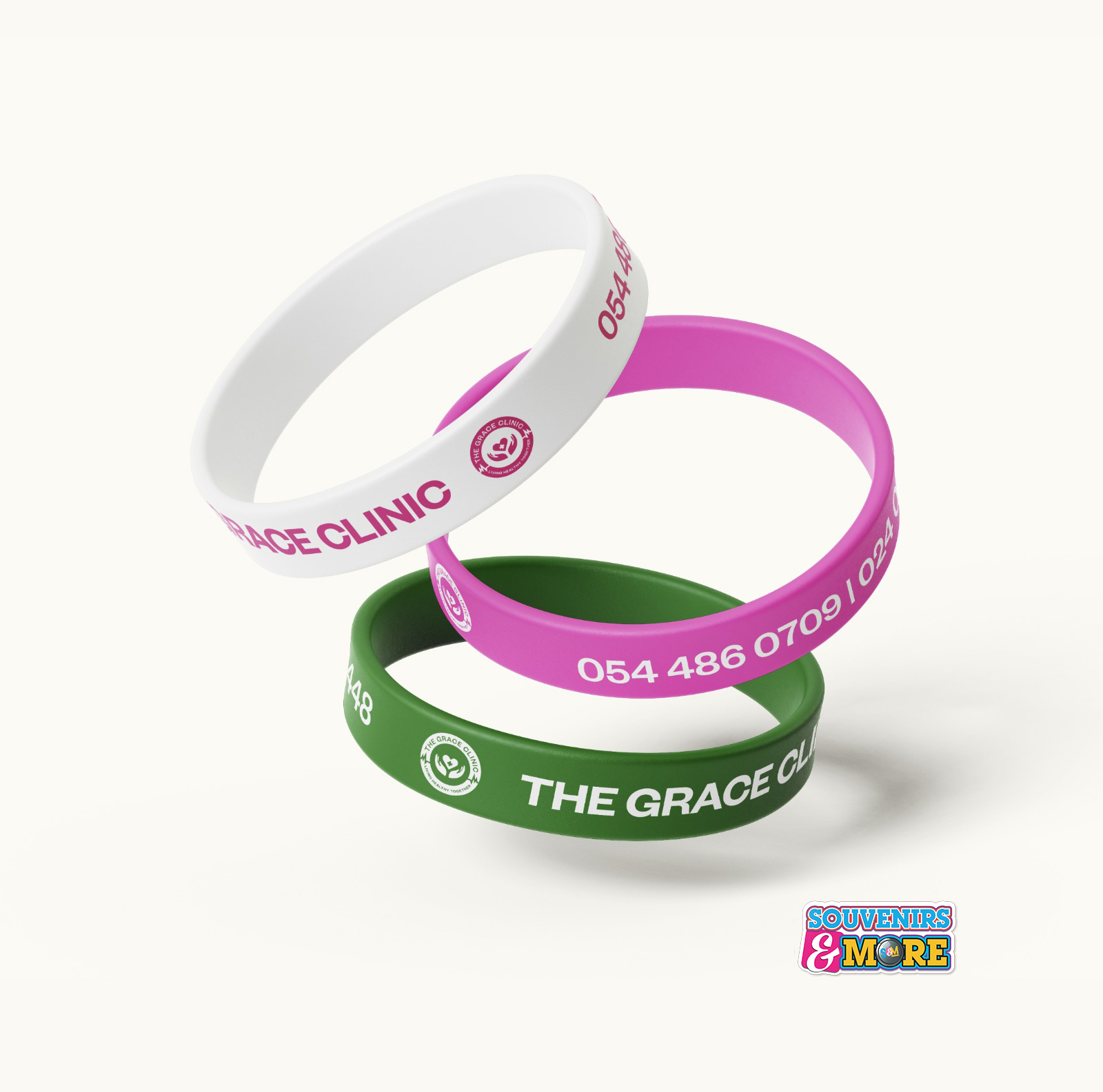 Souvenirs and More Company Limited | Customized Silicon Wristbands
