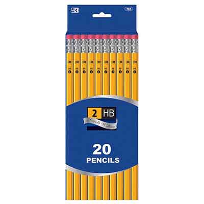 Pencil Pack – 150 Pre-Sharpened High-Quality Wooden Pencils with Erasers