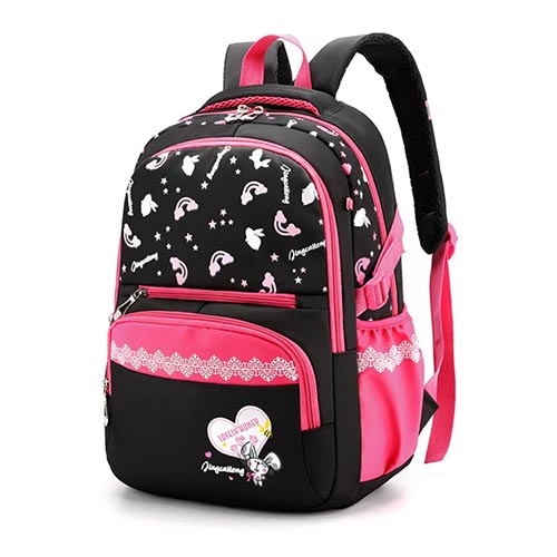 Blue Black Comfortable Quality Kids School Bag (Age 4 to 9) – Stylish and Durable Backpack for Young Learners
