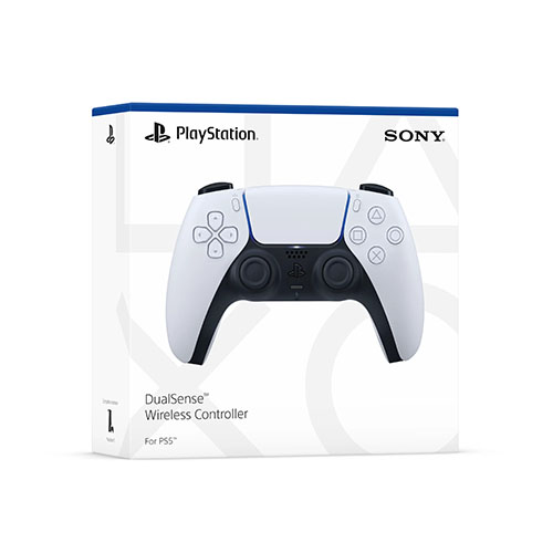 New Sony PS5 DualSense Wireless Controller White – Enhanced Gaming Control and Comfort