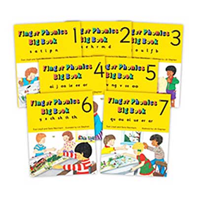 Jolly Phonics Big Book Set 1-7 – Complete Phonics Letter Sounds Teaching Resource for Early Literacy