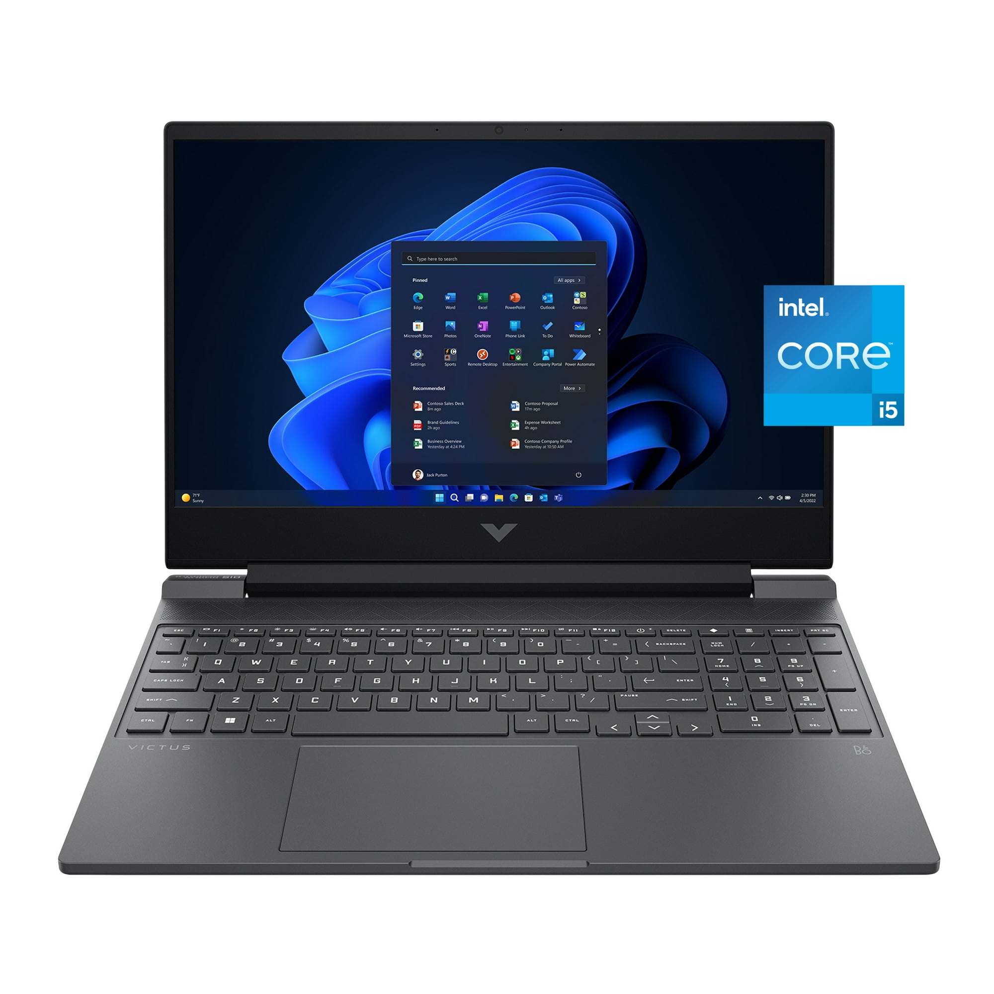 HP Victus 15-fa1082wm 15.6″ Gaming Laptop – 13th Gen Intel Core i5, RTX 4050, 16GB RAM, 512GB SSD, 144Hz FHD, Windows 11 Home