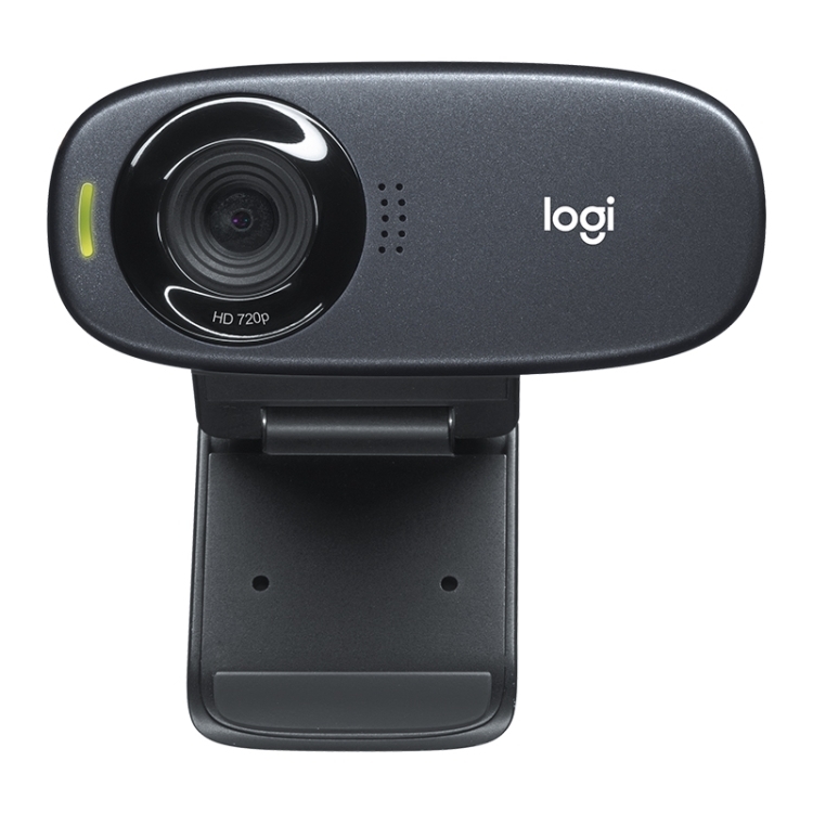 Logitech C310 HD Webcam – 720p Widescreen Video Calling with Light Correction & Noise-Reducing Mic, USB Plug & Play for PC/Mac/Laptop