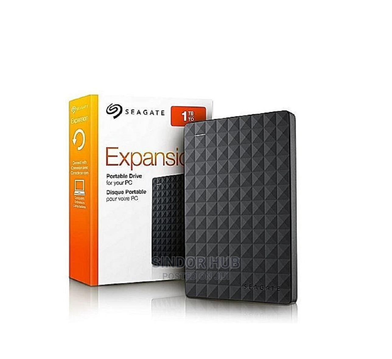 Seagate 1TB Portable External Hard Drive – USB 3.0, Compact Storage Solution for On-the-Go Backup and File Transfer