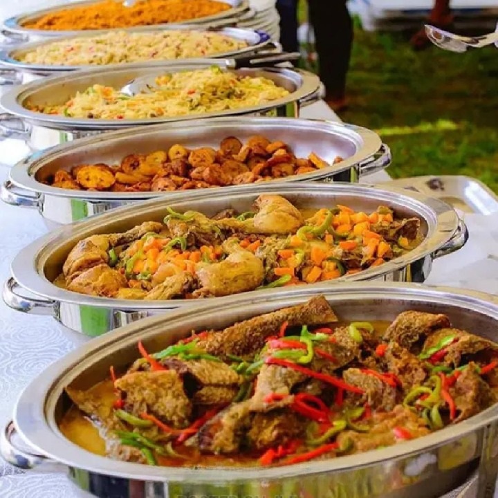 Miriam - Professional Luncheon Buffet Set Table
