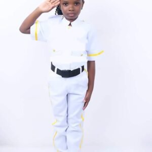 Navy Career Day Costume for Kids - 4-Piece Role Play Set