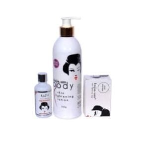Kojic Whitening Body Kit - For Age Spot Reduction & Even Skin Tone