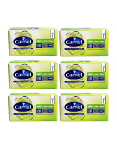 Camel Antibacterial Soap Zesty Lime, 175g (Pack of 6)