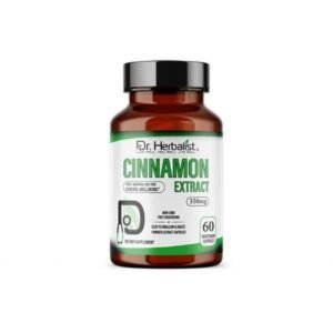 Dr. Herbalist Cinnamon 350mg Dietary Supplement – 60 Capsules