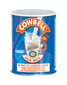Cowbell Evaporated Milk – 400g Tin