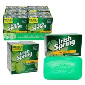 Irish Spring Deodorant Soap – 106g x 20