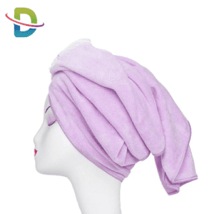 Customized Microfiber Hair Towel Turban - Quick-Dry & Absorbent