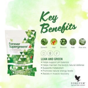 Forever Supergreens Powder - Daily Nutritional Boost