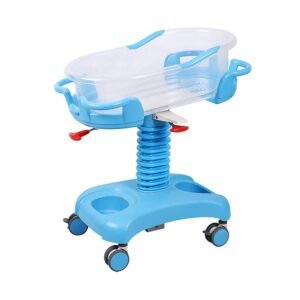 MK-B02 Mobile Hospital Baby Crib with Hi-Low Function