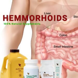 Natural Solution for Hemorrhoids - Forever Living Pile Relief Pack