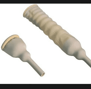 Male External Catheter (Safe Drain) - Latex Rubber, Sizes S-XL