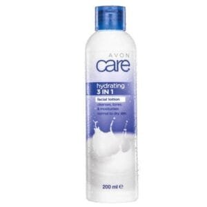 Avon Care Hydrating 3-in-1 Facial Lotion - Cleanser, Toner & Moisturizer, 200ml