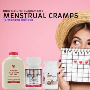 Natural Solution for Menstrual Cramps - Forever Living Relief Pack