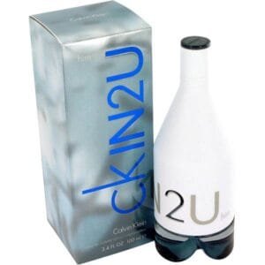Calvin Klein CK IN2U for Men Eau de Toilette - Fresh Woody Scent, 100ml