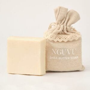 Nguvu Orange Shea Butter Soap - Nourishing Bar for African Skin