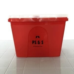 Sharp 15L Plastic Storage Container with Lid