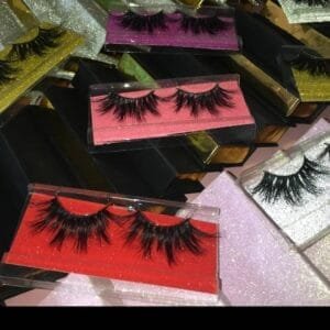 22mm Mink Eyelashes - High-Quality 3D Dramatic Look
