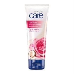 Radiant Rosewater & Shea Butter Hand Cream - With Vitamin E, 75ml