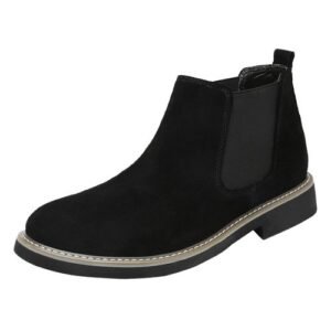 New Fashion Men's Leather Boot Shoes - Anti-Skid Sole, Breathable