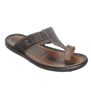 Clarks Brown Leather Slippers - Full Grain Leather, Slip-On