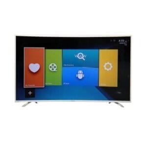 Nasco 55-inch UHD 4K Smart Curve TV (NAS-J55CU-S) - Built-in Satellite