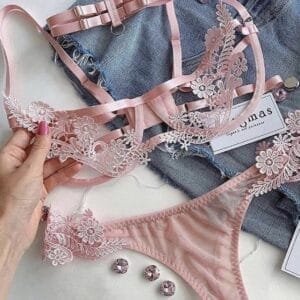 Two-Piece Lingerie Set - Available in Large and Medium