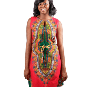 Dashiki Angelina Knee-Length Dress - Versatile, Formal & Casual