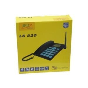 SQ Mobile LS-820 Fixed Wireless Phone - Dual SIM, FM Radio, SMS