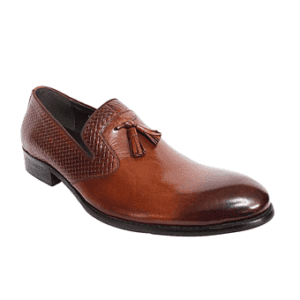 Blusaki Brown Leather Slip-On Shoes - Comfortable, Casual