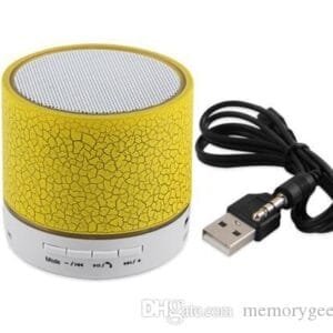Portable Bluetooth Mini Speaker with LED Light - Multi-Color Options